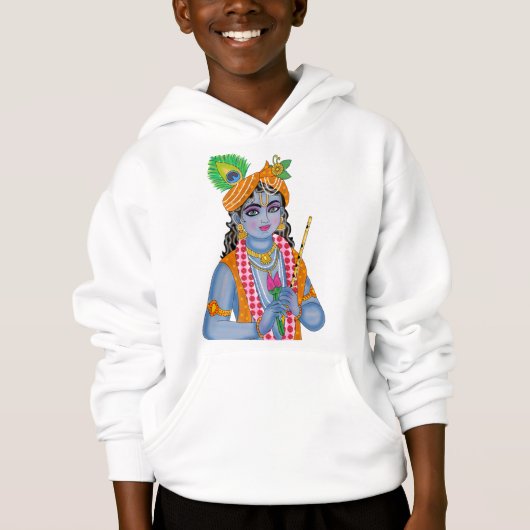 Krishna Kapuzenpullover Hoodie (Vorderseite)