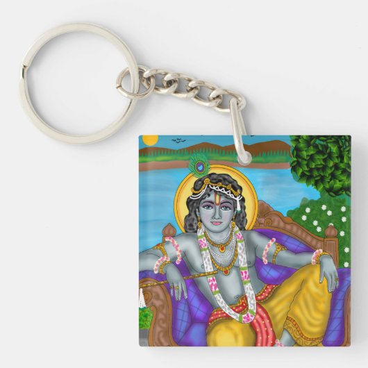 Krishna Keychain Schlüsselanhänger (Vorderseite)