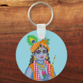 Krishna Keyring Schlüsselanhänger (Vorderseite)