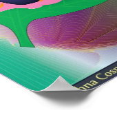 Krishna Kosmic Body Poster (Ecke)