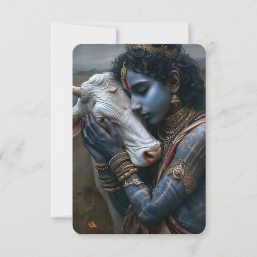 KRISHNA & KUHK DANKESKARTE (Vorderseite)