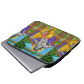 Krishna Laptop Hülle Laptopschutzhülle (Vorne Knopf)