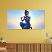Krishna Leinwanddruck (Insitu (Wohnzimmer))
