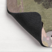 Krishna mit der Kleidung der Kuh-Mädchen, Mousepad (Ecke)