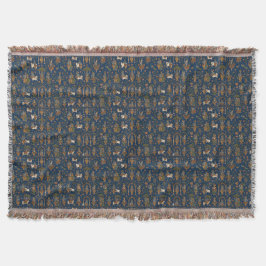 Krishna-Muster Decke