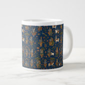 Krishna-Muster Jumbo-Tasse (Vorderseite Rechts)