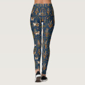 Krishna-Muster Leggings (Rückseite)