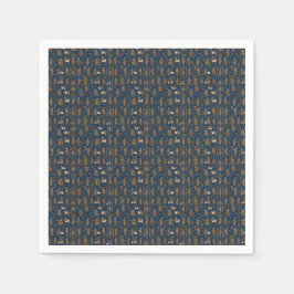 Krishna-Muster Serviette