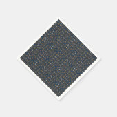 Krishna-Muster Serviette (Ecke)