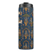 Krishna-Muster Thermosbecher (Vorderseite)