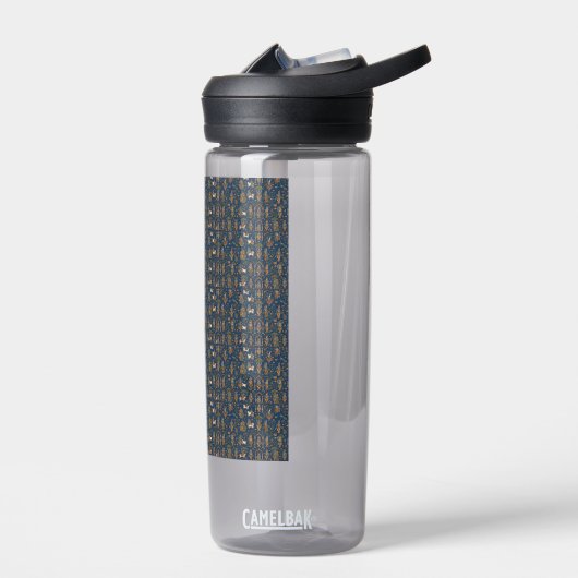 Krishna-Muster Trinkflasche (Links)