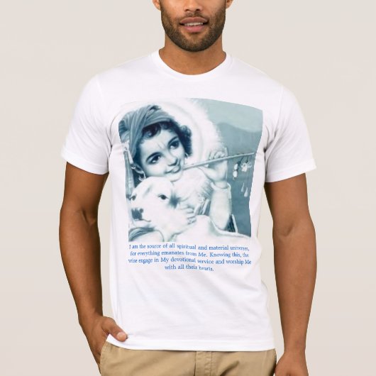 Krishna, Quelle von allen T-Shirt (Vorderseite)