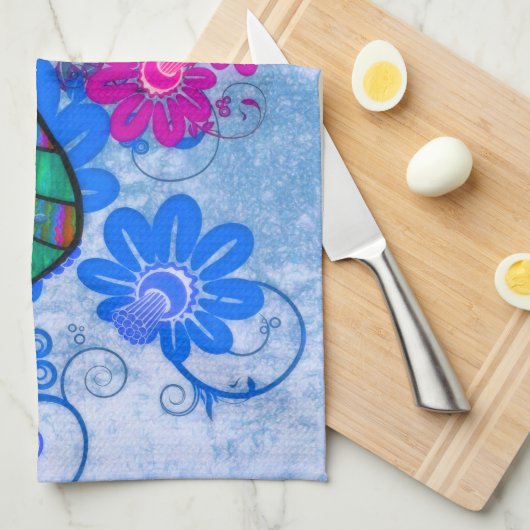 Krishna Rising Geschirrtuch (Viertel Falte)