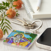 Krishna-Schlüsselanhänger Schlüsselanhänger (Vorderseite rechts)