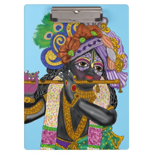 Krishna Schreibwaren Klemmbrett (Vorderseite)