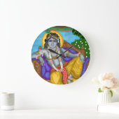 Krishna-Uhr Große Wanduhr (Zuhause)
