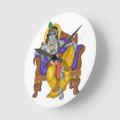 Krishna-Uhr Runde Wanduhr (Winkel)