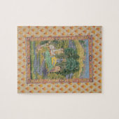 Krishna und das Gopis (Gouache auf Papier) Puzzle (Horizontal)