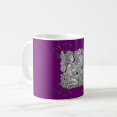 Krishna und Radha Kaffeetasse (Vorderseite Links)