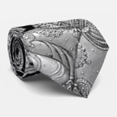 Krishna und Radha Krawatte (Gerollt)