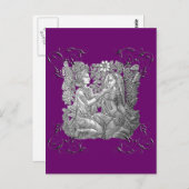 Krishna und Radha Postcard Postkarte (Vorne/Hinten)