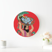Krishna & Vasudeva Wanduhr (Zuhause)