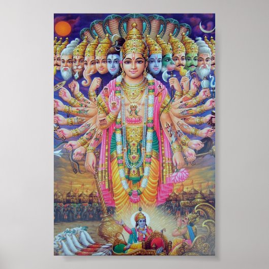 krishna-viratSwarup Poster (Vorne)