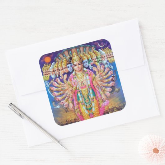 Krishna Vishvarupa Stickers (Umschlag)
