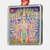 Krishna Vishvarupa Verzierung Ornament Aus Metall (Links)