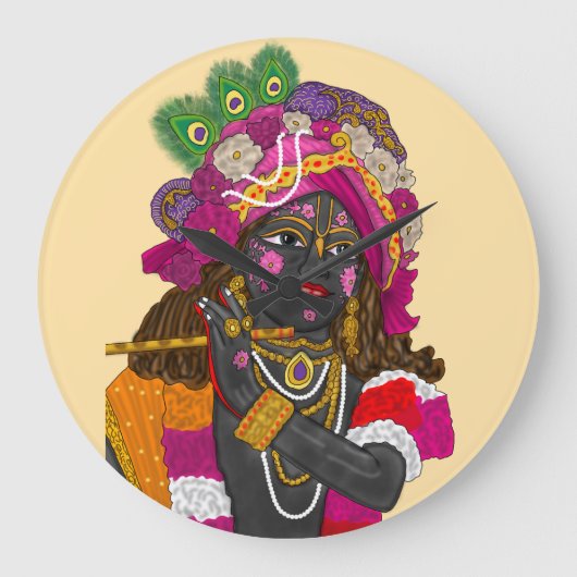 Krishna Wanduhr (Vorderseite)