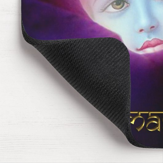 Krishna Winden-Mausunterlage Mousepad (Ecke)