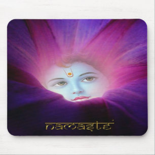 Krishna Winden-Mausunterlage Mousepad