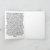 Krishnas Flöte Karte (Innenseite)