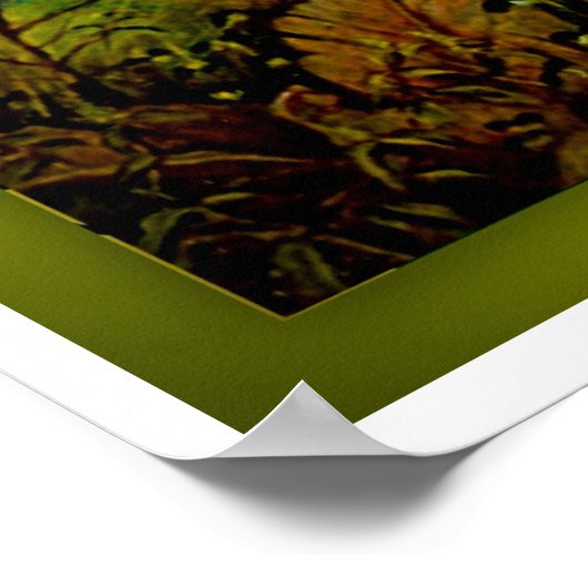 Krishna's Flute Poster (Ecke)