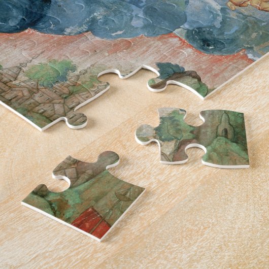 Krishnas Kampf mit INDRA, c.1590 Puzzle (Seite)