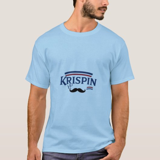 Krispin - Das ultimative, barber Inspiriert Logo-D T-Shirt (Vorderseite)