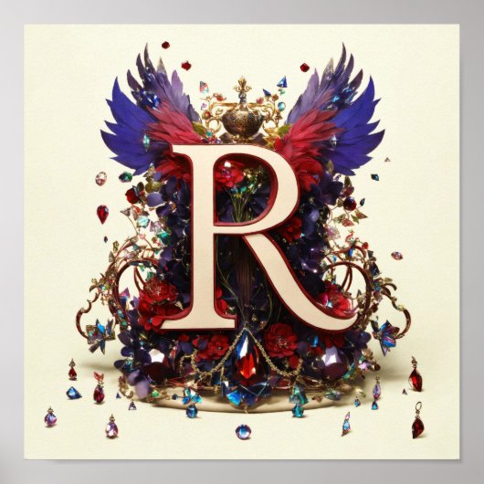 Krispin's Barber Lounge: Benutzerdefiniertes Logo- Poster (Vorne)