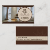 Krissy's Zuhause Project Business Cards Visitenkarte (Vorne/Hinten)