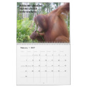 Krista Orang-Utan Dschungel-Schule Kalender (Feb 2027)