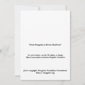 Krista Orangutan Borneo Rainforest Blank Card Dankeskarte (Rückseite)