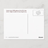 Krista Orangutan, Borneo Regenwald Postkarte (Rückseite)