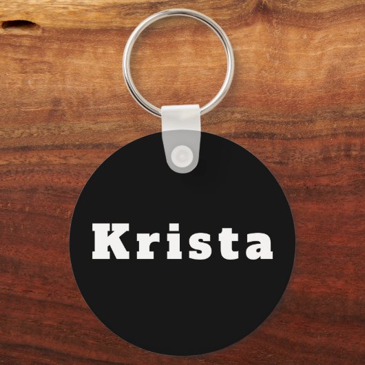 Krista Schlüsselanhänger (Vorderseite)