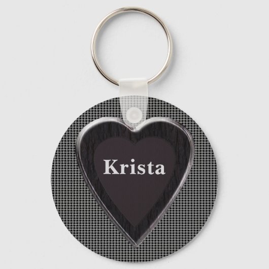 Krista Stole My Heart Keychain Schlüsselanhänger (Vorderseite)