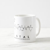 Kristal Peptidname Tasse (VorderseiteRechts)