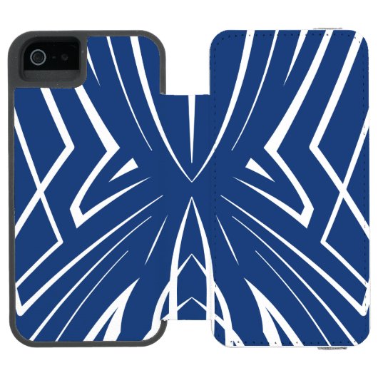 Kristall 2 incipio iPhone Geldbeutel-Hülle (Folio Geöffnet)