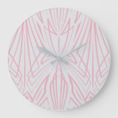 Kristall 4 große wanduhr (Vorderseite)