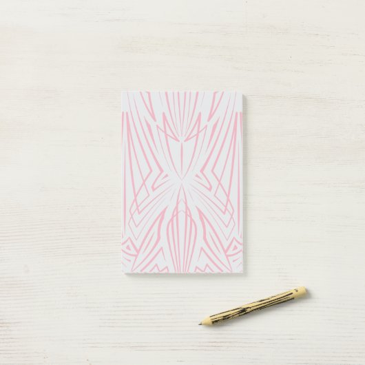 Kristall 4 post-it klebezettel (Auf Schreibtisch)