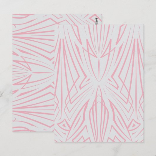 Kristall 4 postkarte (Vorne/Hinten)