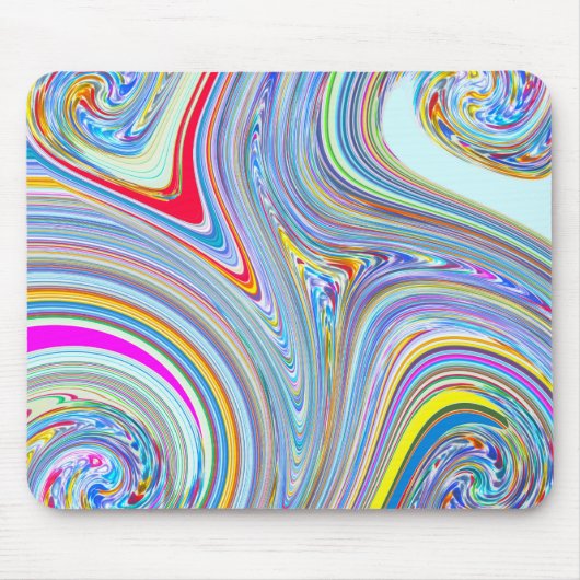 Kristall 5 Swirl Mousepad (Vorne)