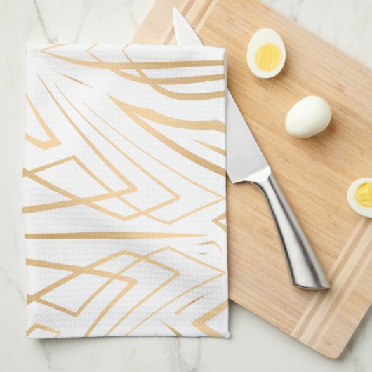 Kristall 7 geschirrtuch (Viertel Falte)